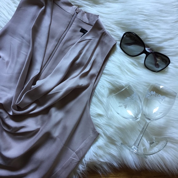 Ann Taylor Tops - Ann Taylor Silky Cowl Neck Top